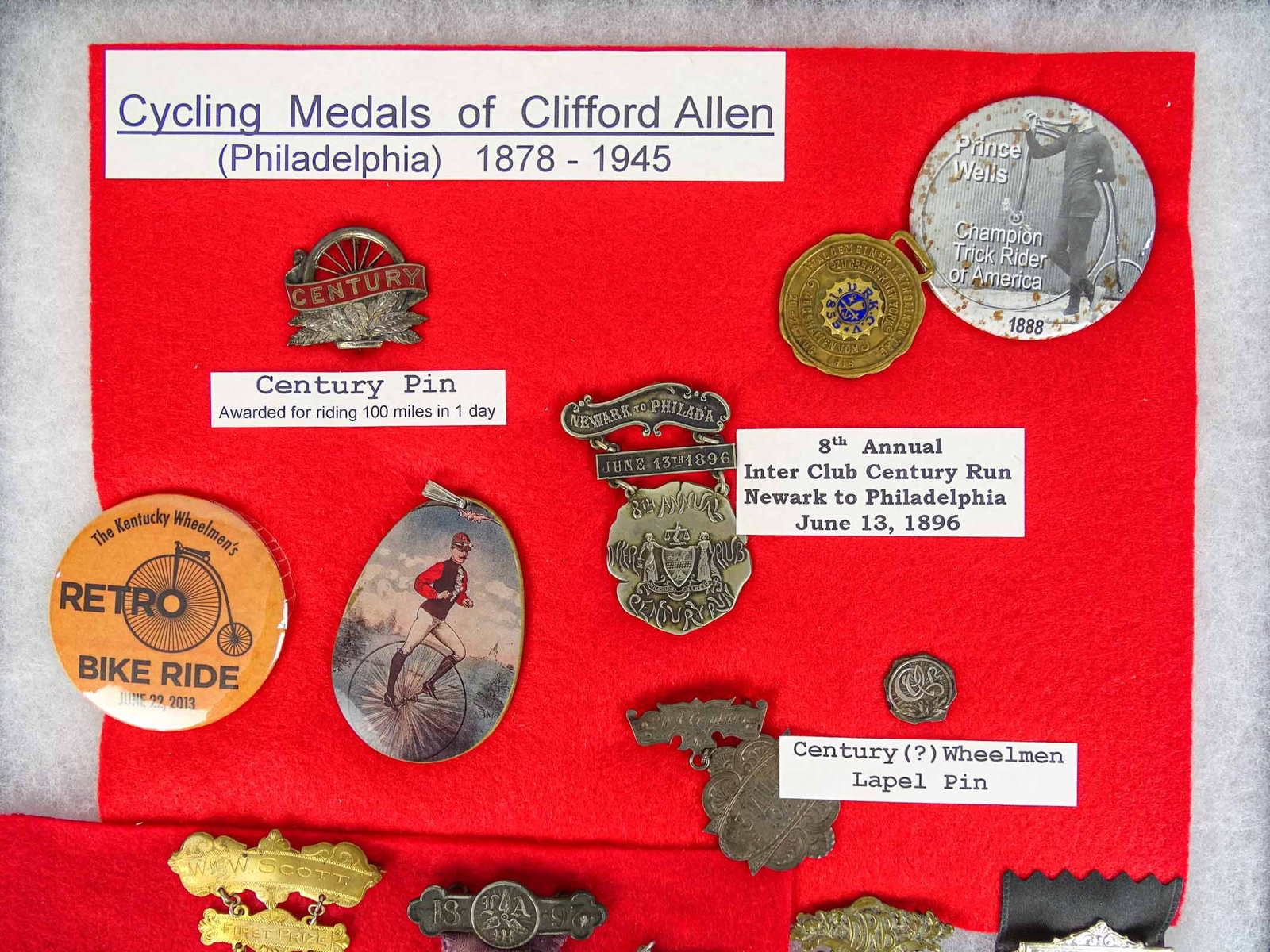 Cycling Medals Lot - 2