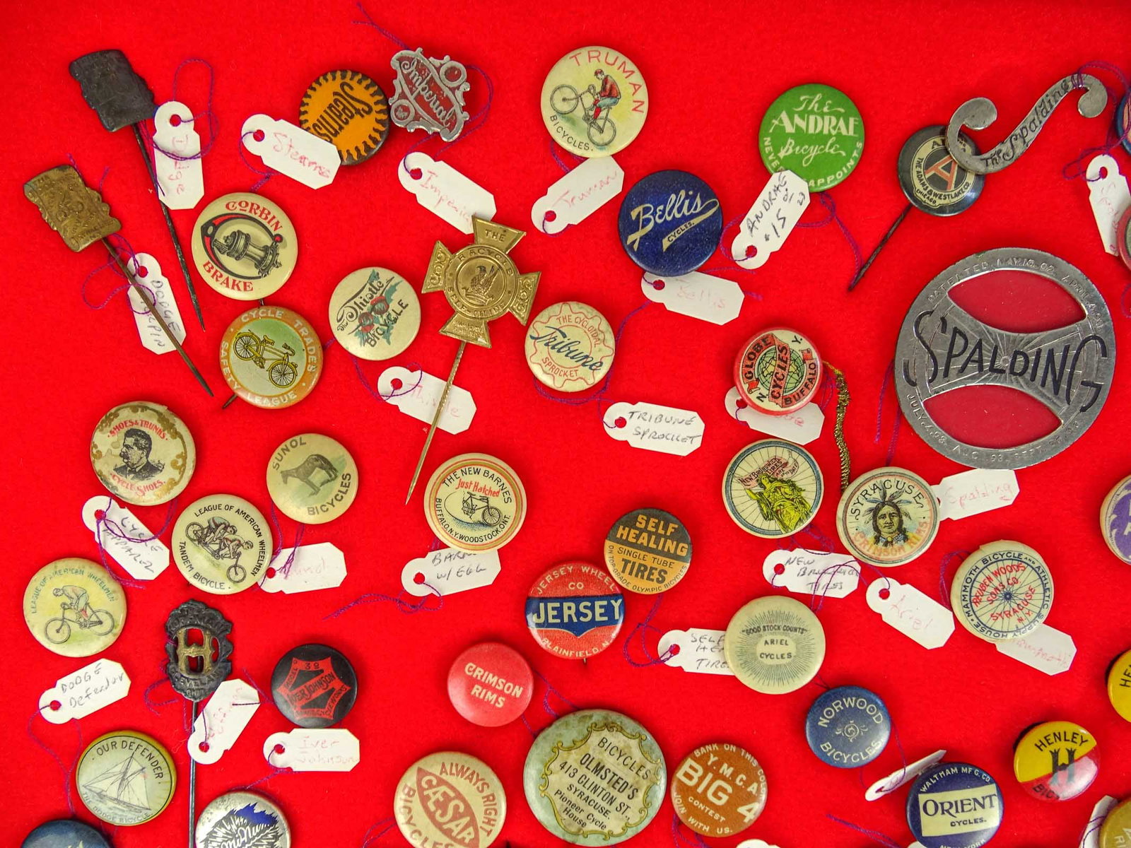 Bicycle Pinbacks - 2