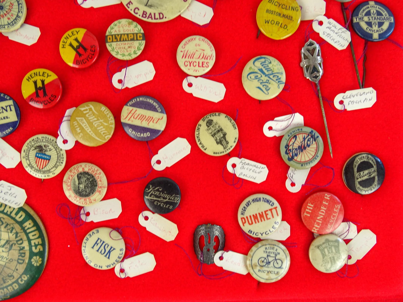 Bicycle Pinbacks - 4