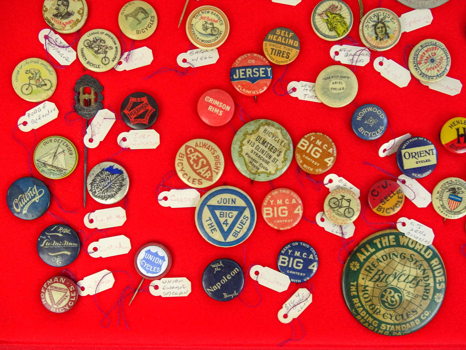 Bicycle Pinbacks - 5