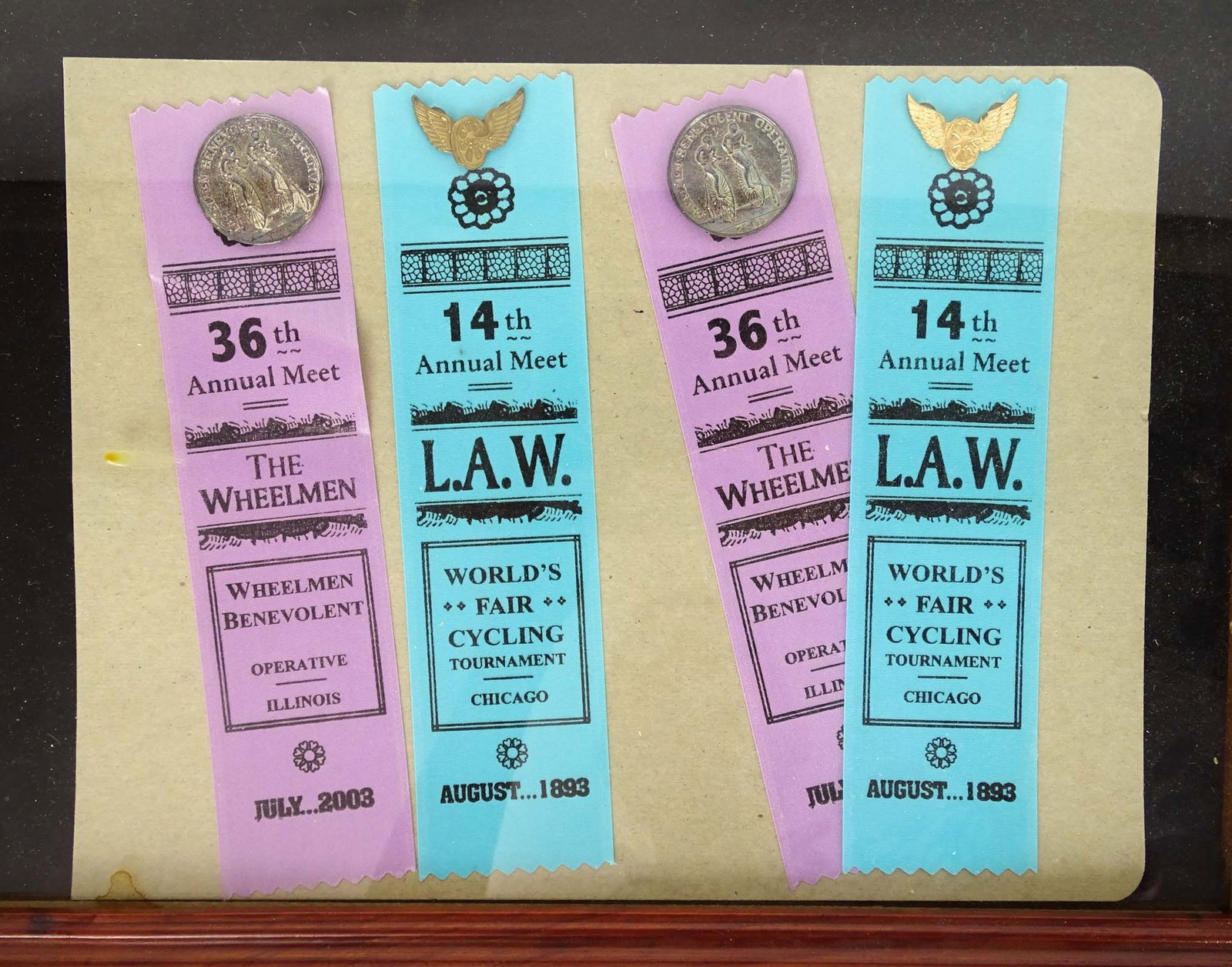 Wheelmen Ribbons Lot - 2