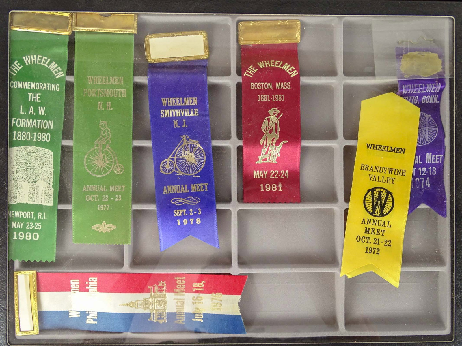 Wheelmen Ribbons Lot - 8