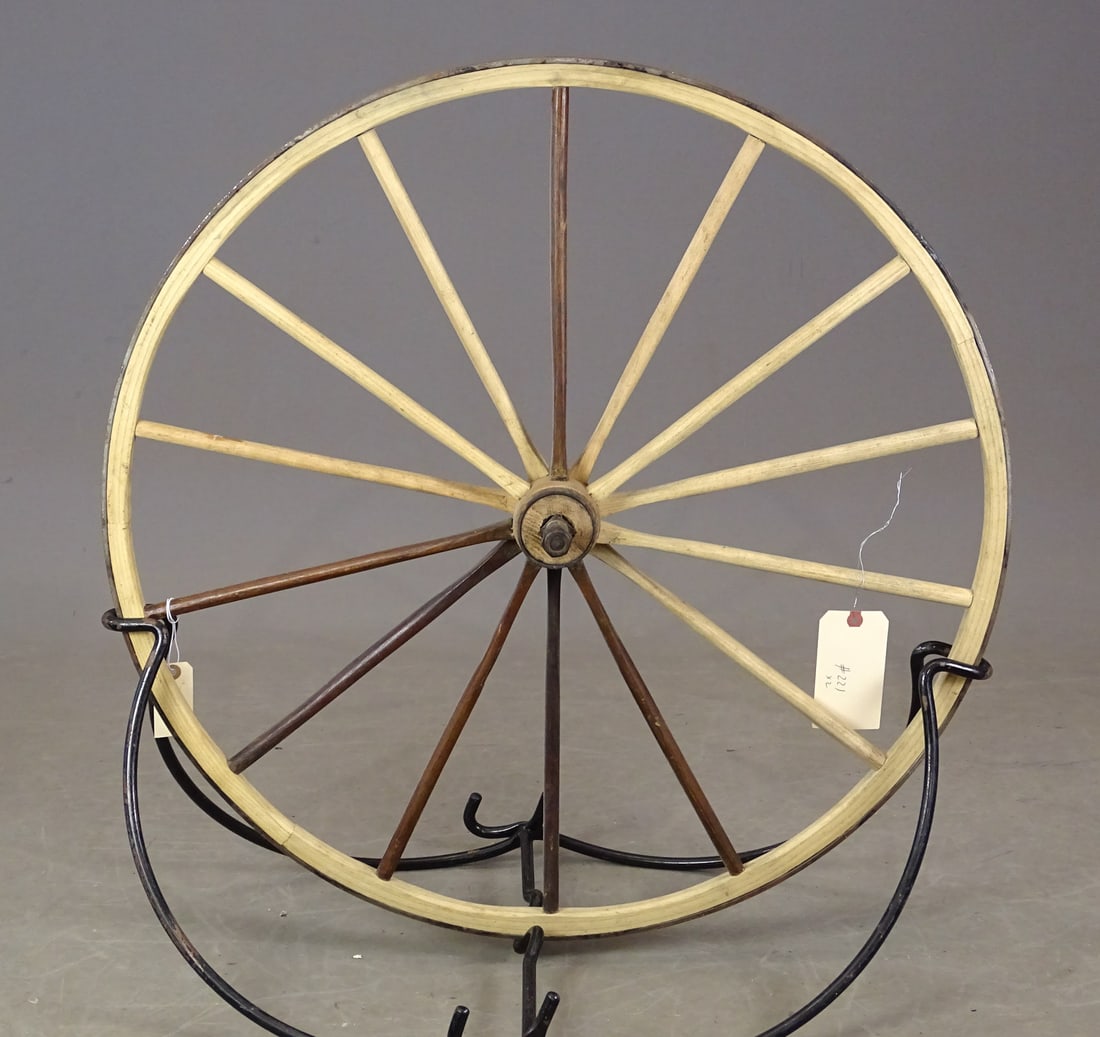 Two Wooden Wheels - 4