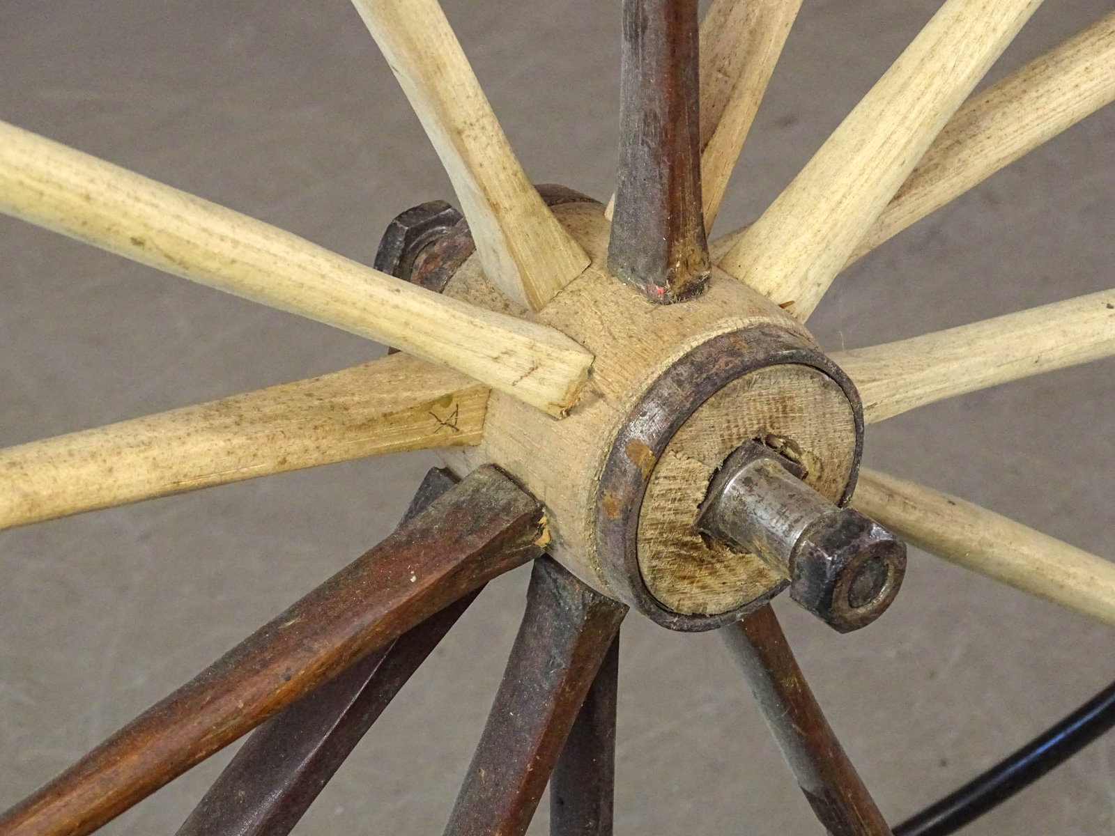 Two Wooden Wheels - 5