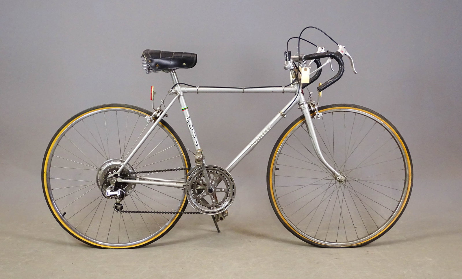 Fuji Monterey Bicycle: Fuji]: Monterey bicycle, 1980s, 19" made in Japan probably after WWII. The bicycle is in FAIR condition and should be rideable. Gary Sanderson Collection.