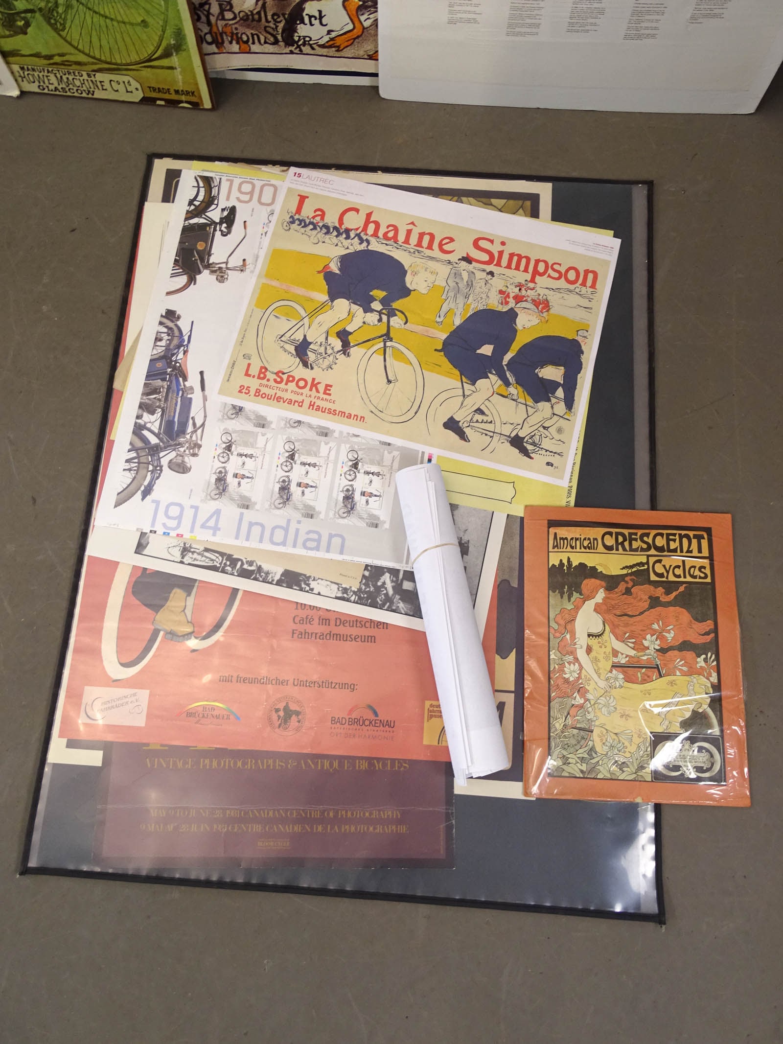 Bicycle Artwork Lot - 10