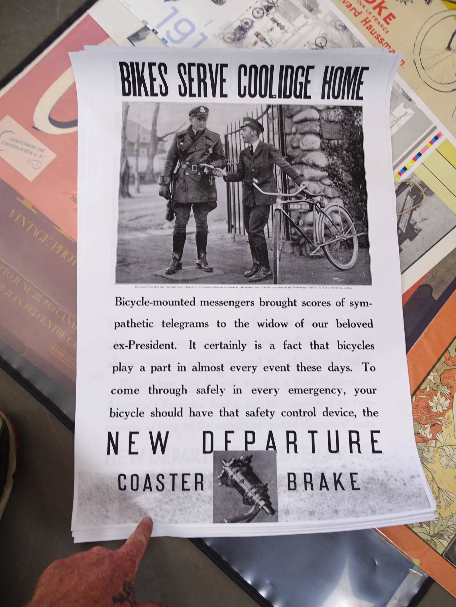 Bicycle Artwork Lot - 11