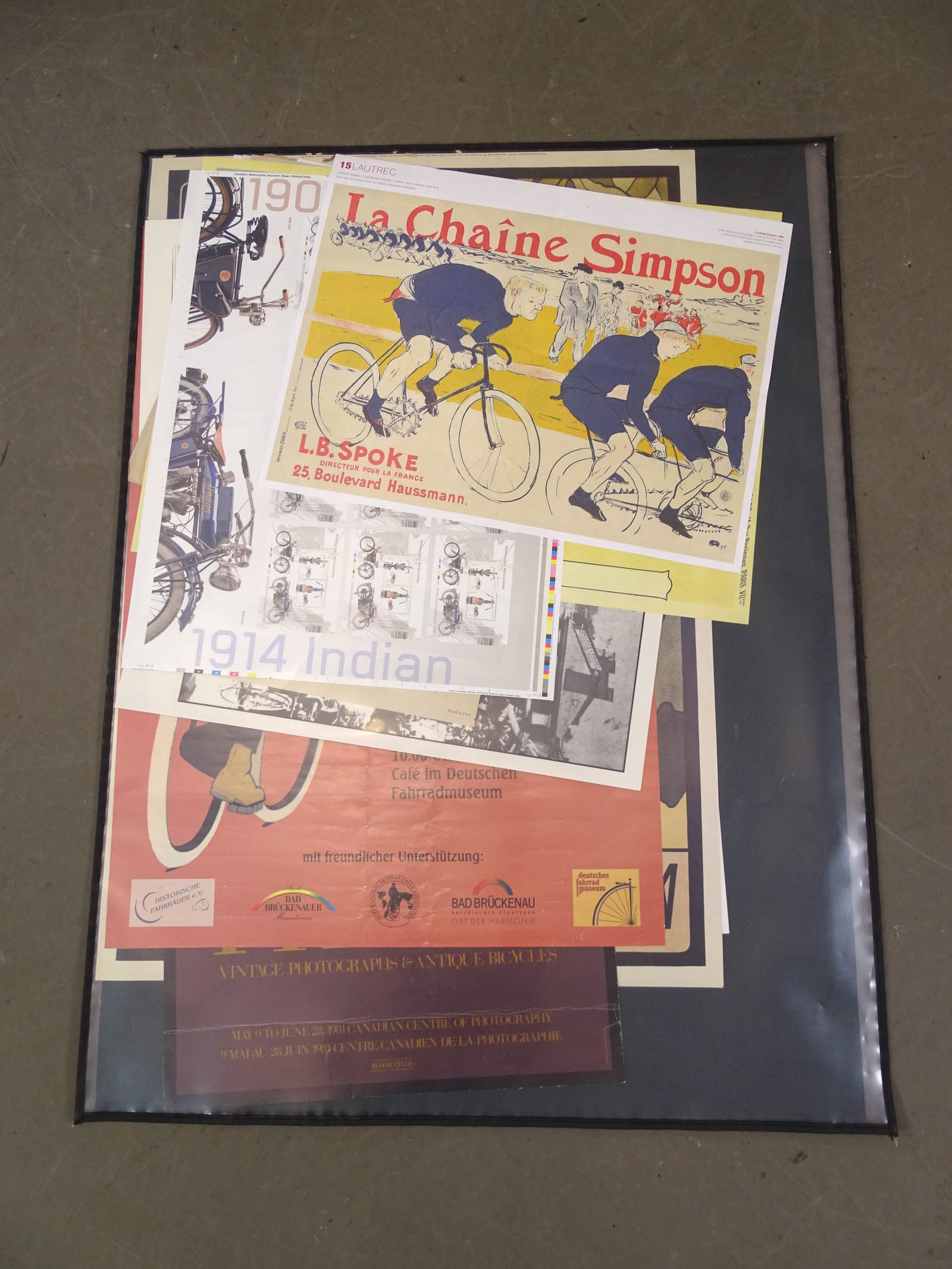 Bicycle Artwork Lot - 12