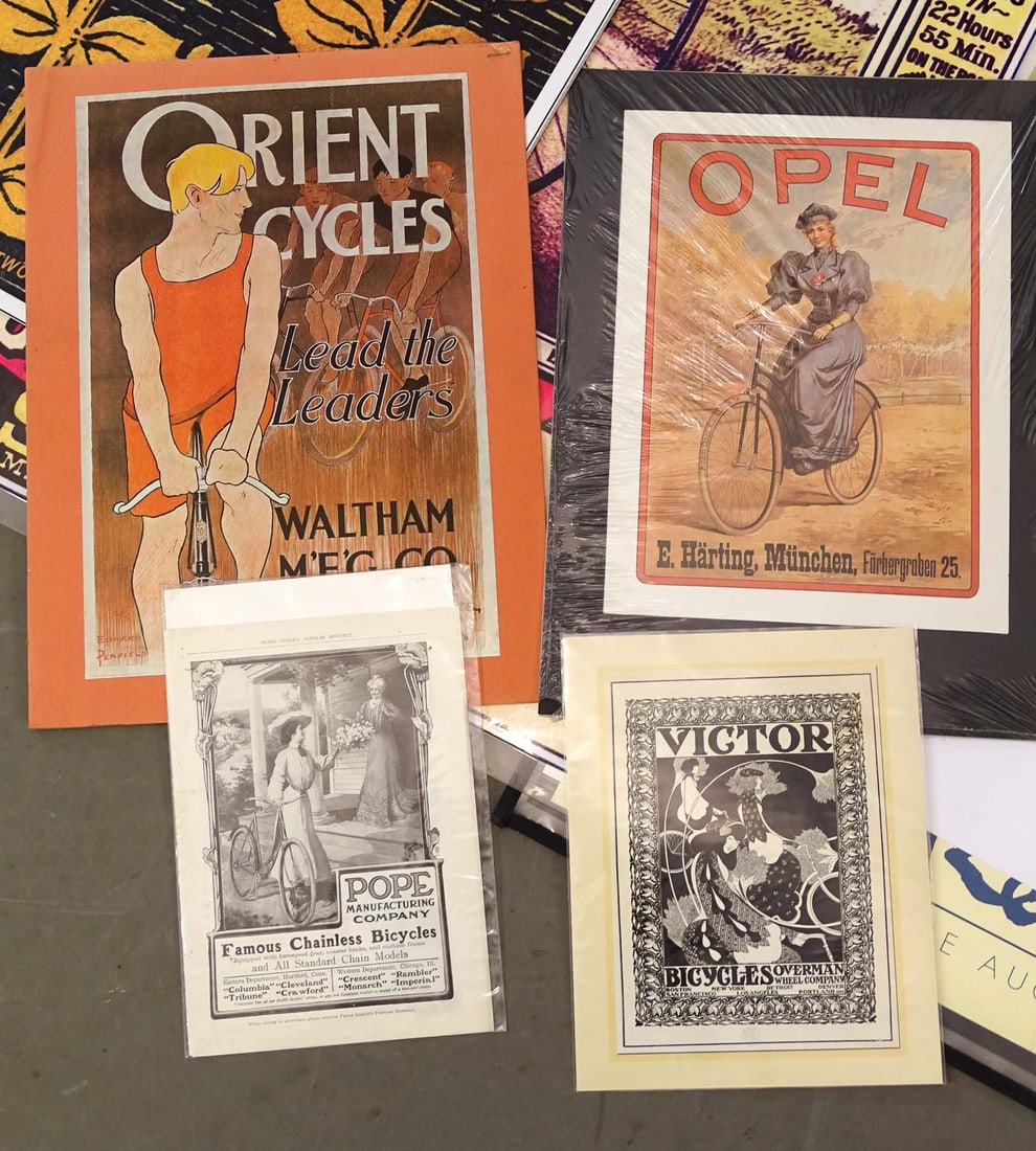 Bicycle Artwork Lot - 6