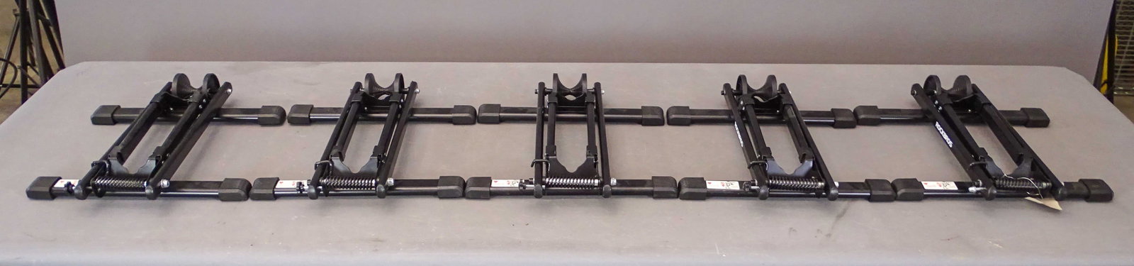 Bicycle Stands: Lot (5) ROCKBROS bicycle stands. Gary Sanderson Collection.