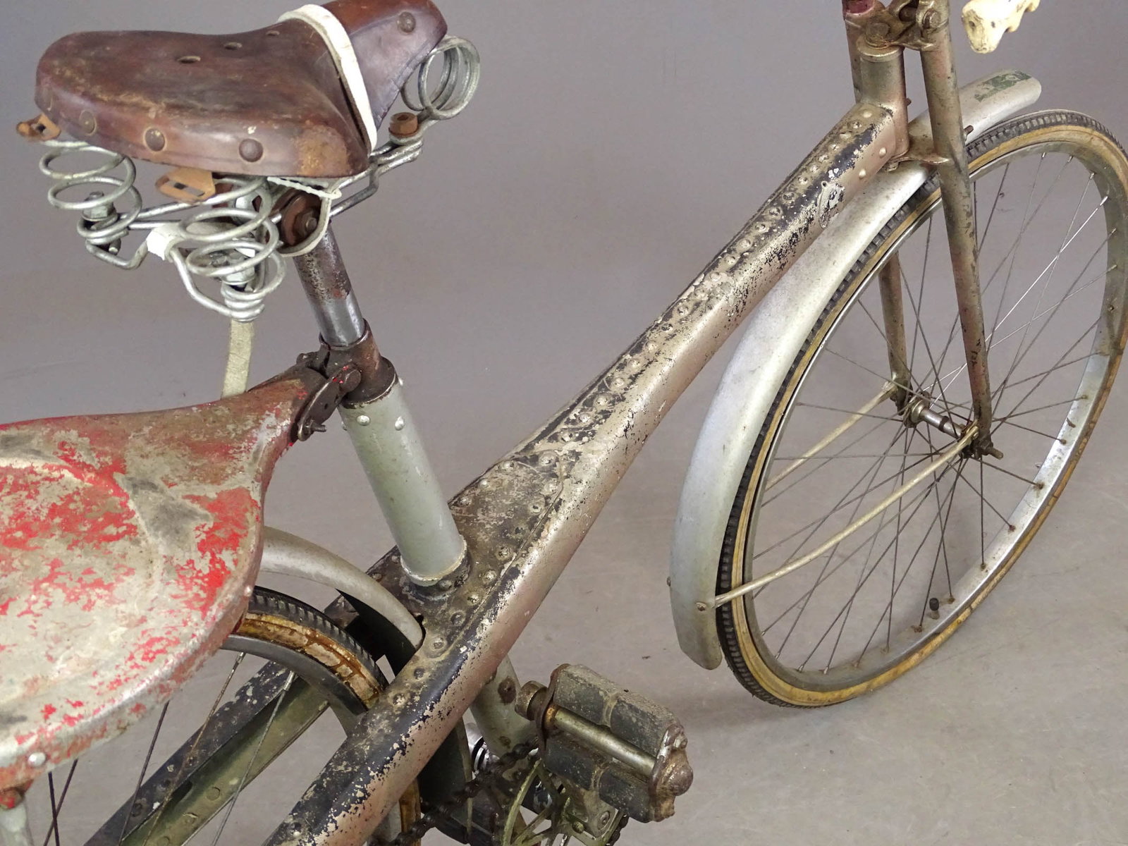 Unusual Riveted Custom Bicycle - 4