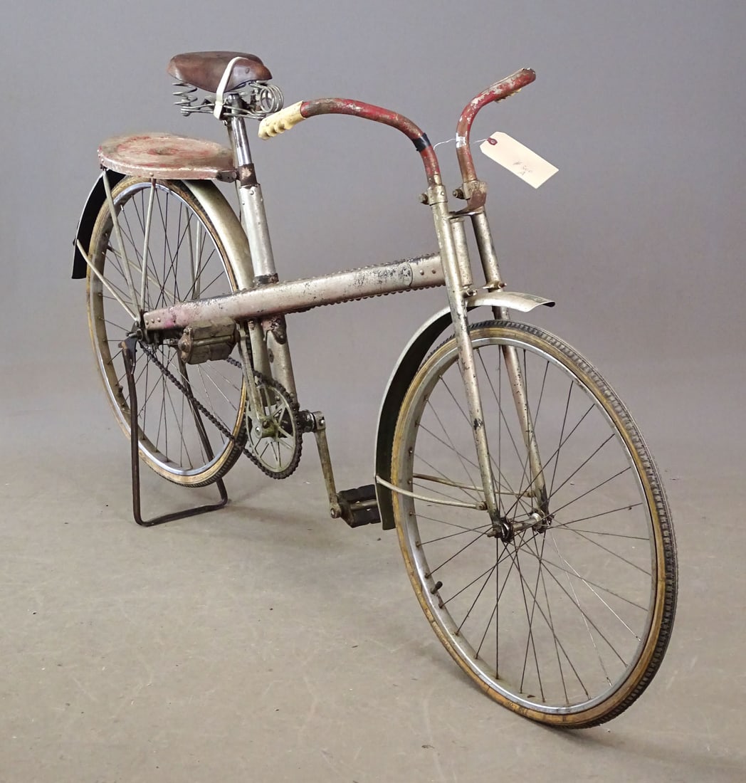 Unusual Riveted Custom Bicycle - 9
