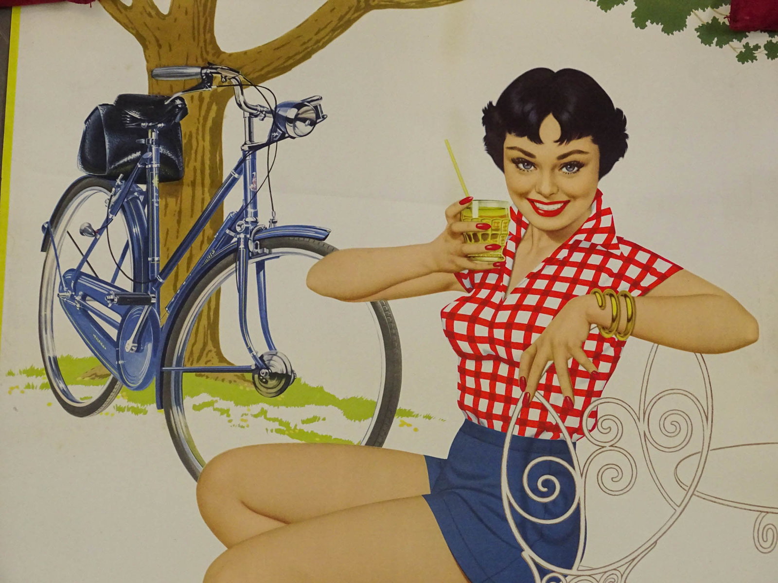 Vintage Raleigh Poster - 2