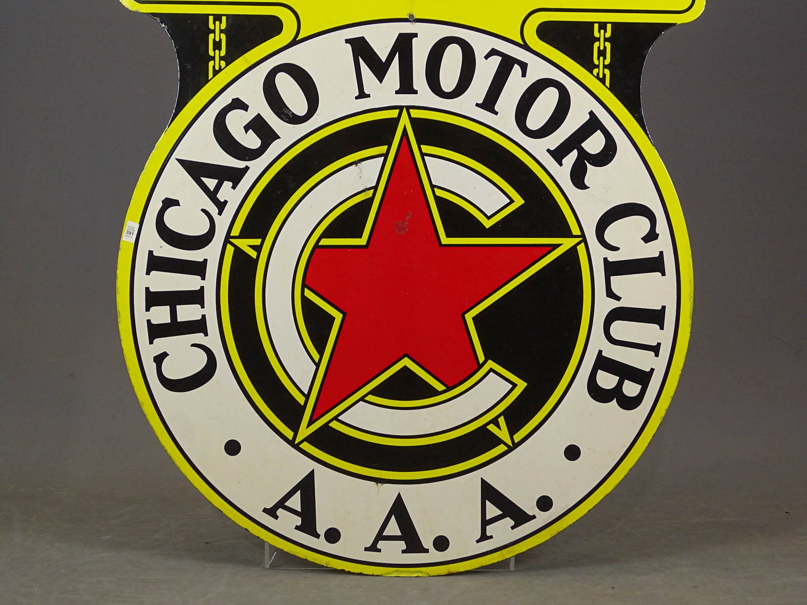 A.A.A Enameled Sign - 2