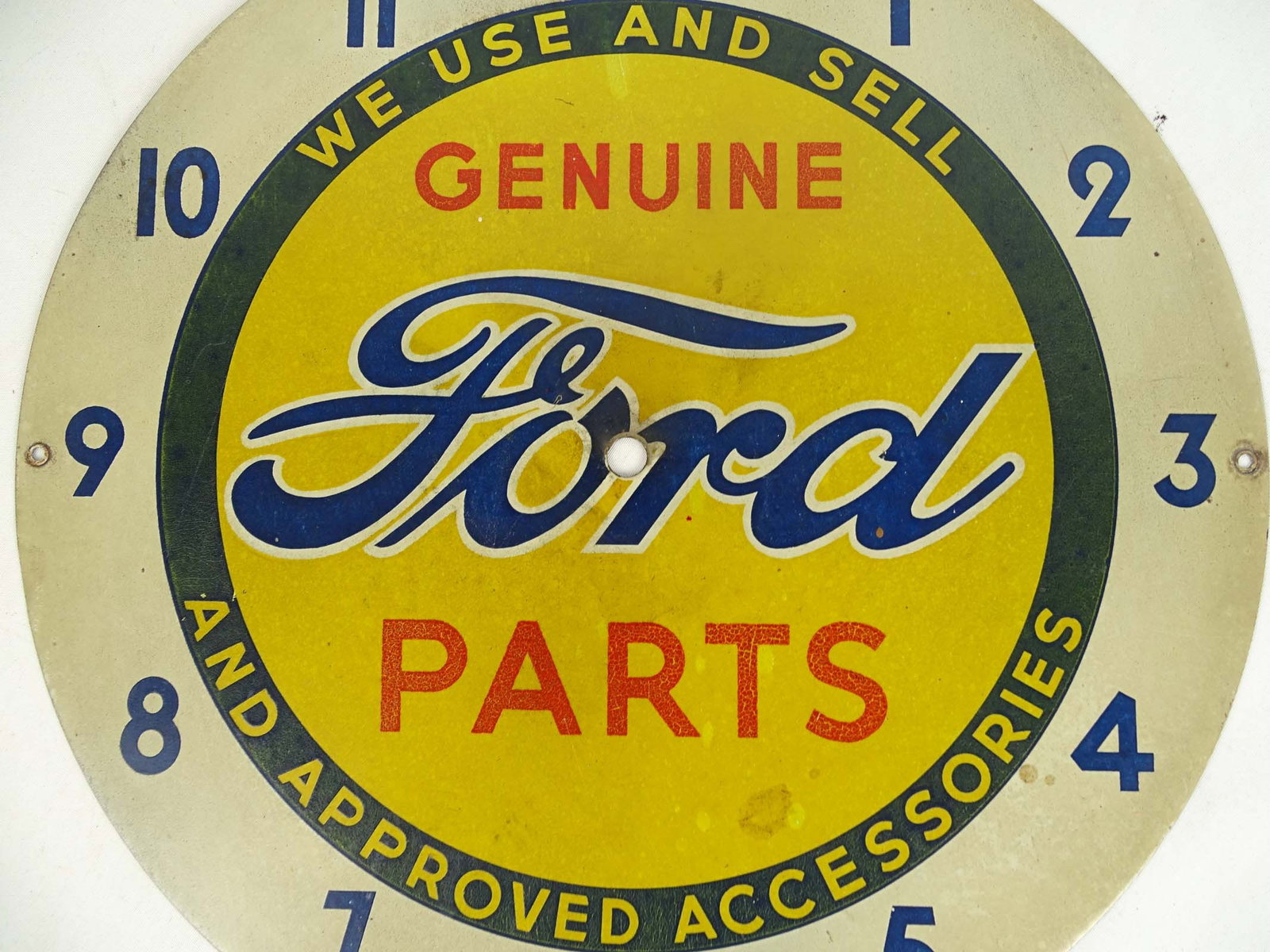 Ford Clock Face Sign - 2