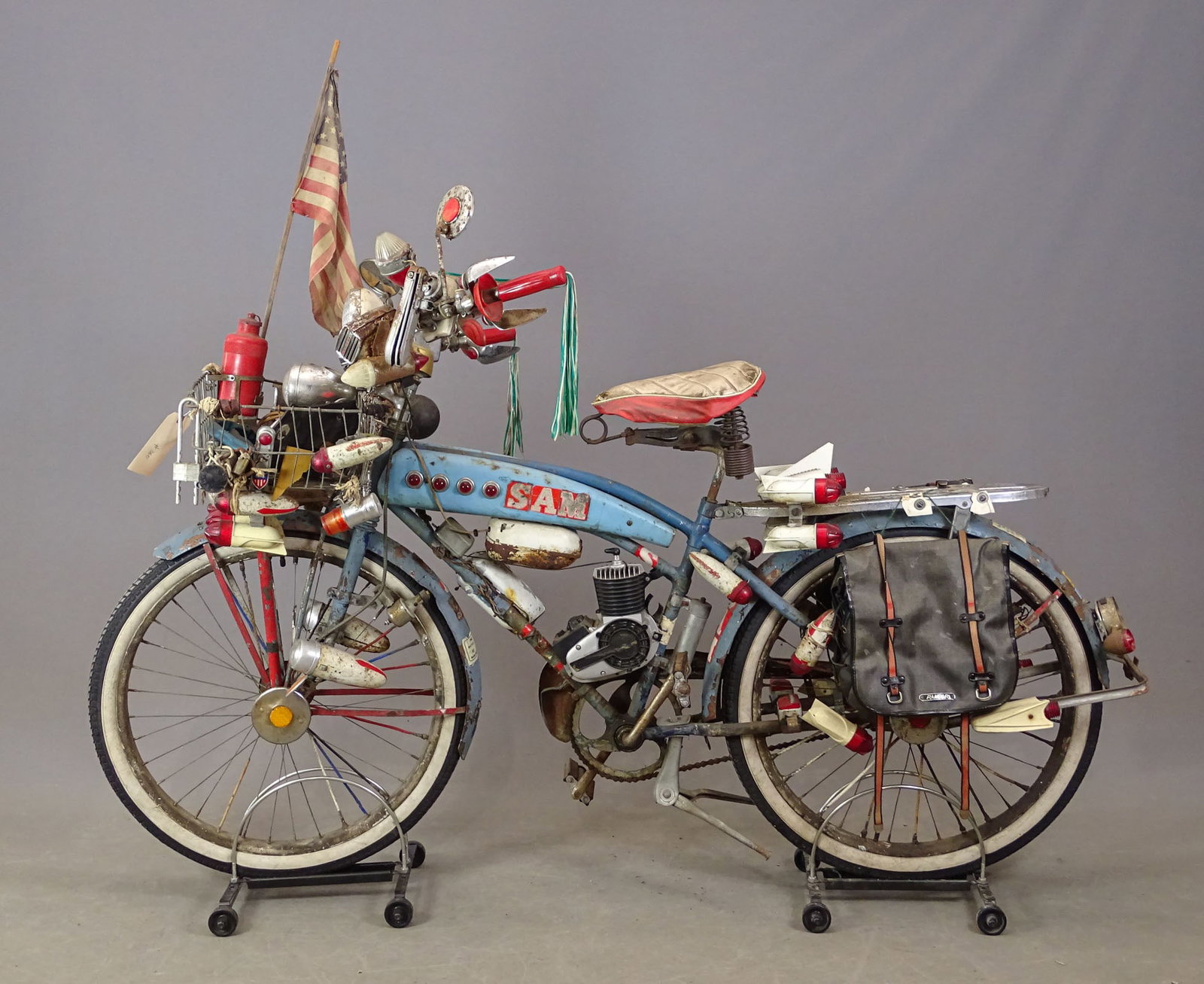 SAM Folk-Art Bicycle - 12