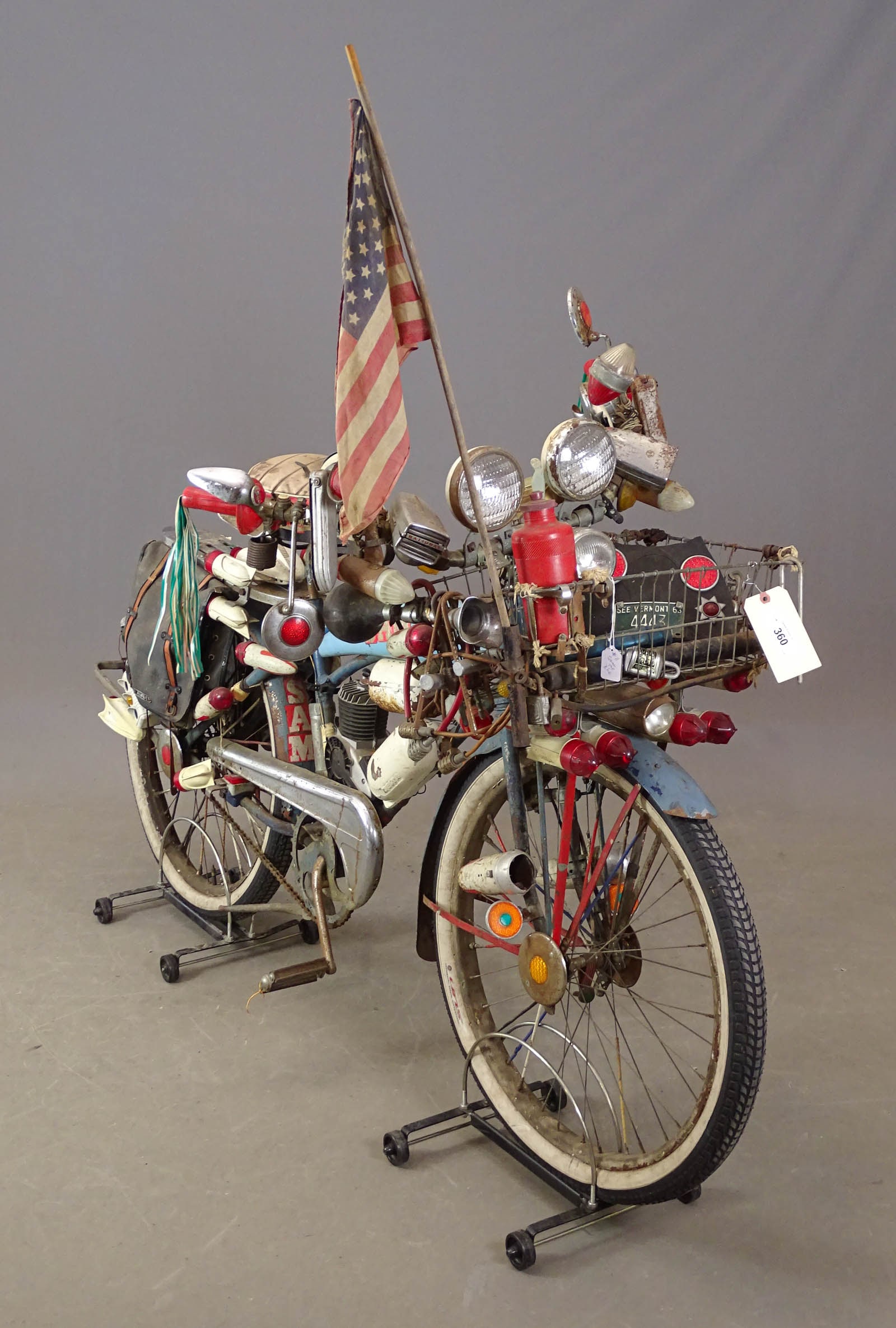 SAM Folk-Art Bicycle - 7