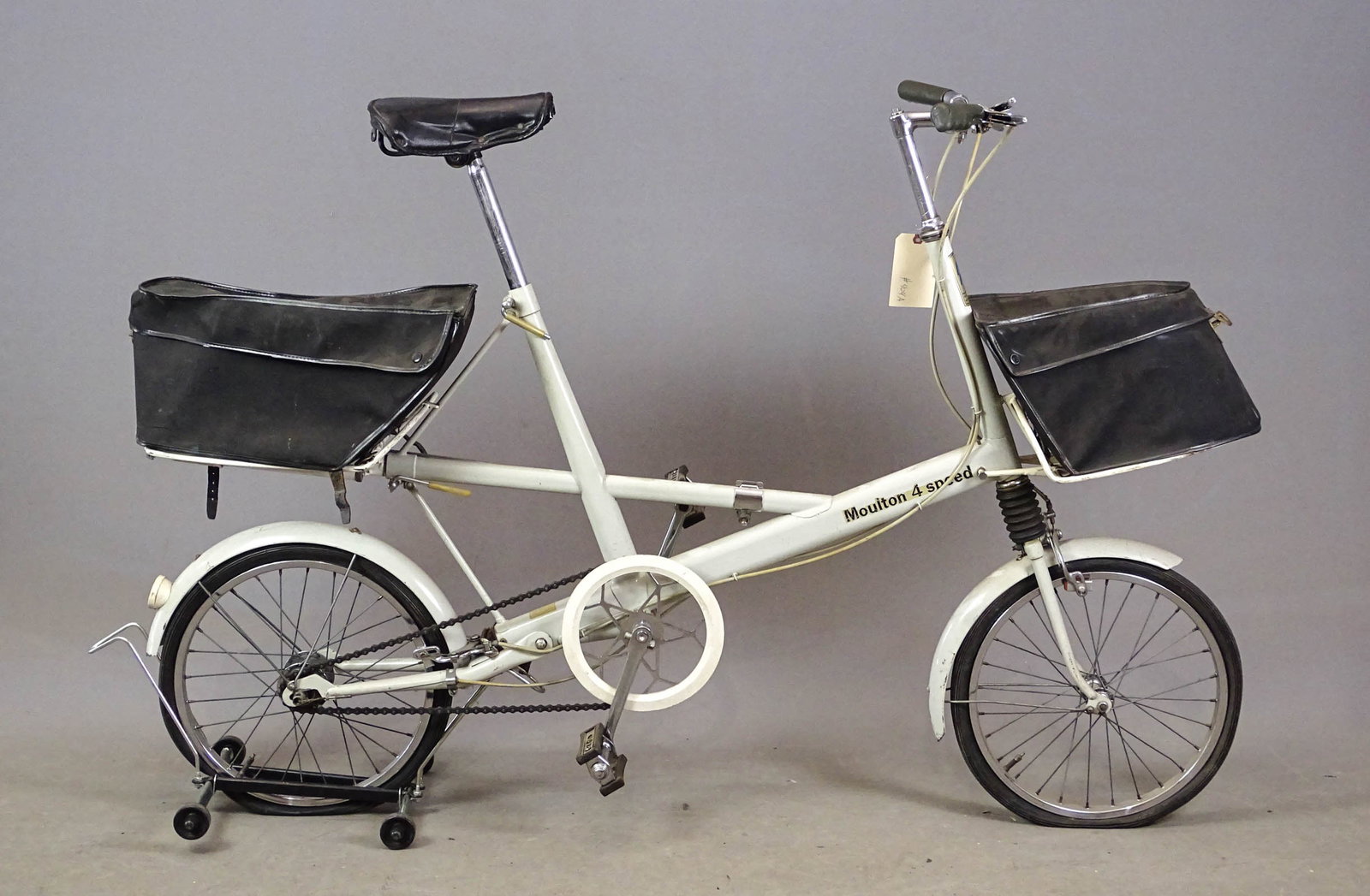 Vintage Moulton 4 Speed Bicycle: Vintage Moulton 4 Speed bicycle. Good condition. Mark Mattei Collection.