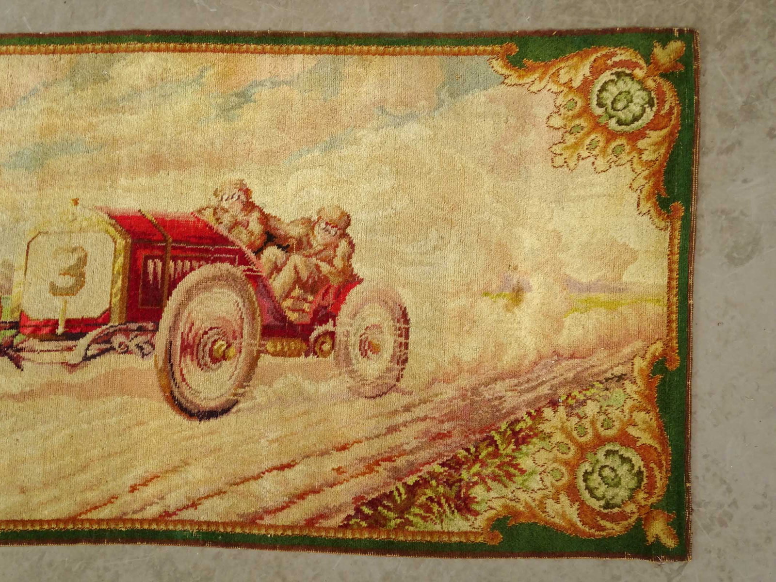 Early Automobile Rug - 3