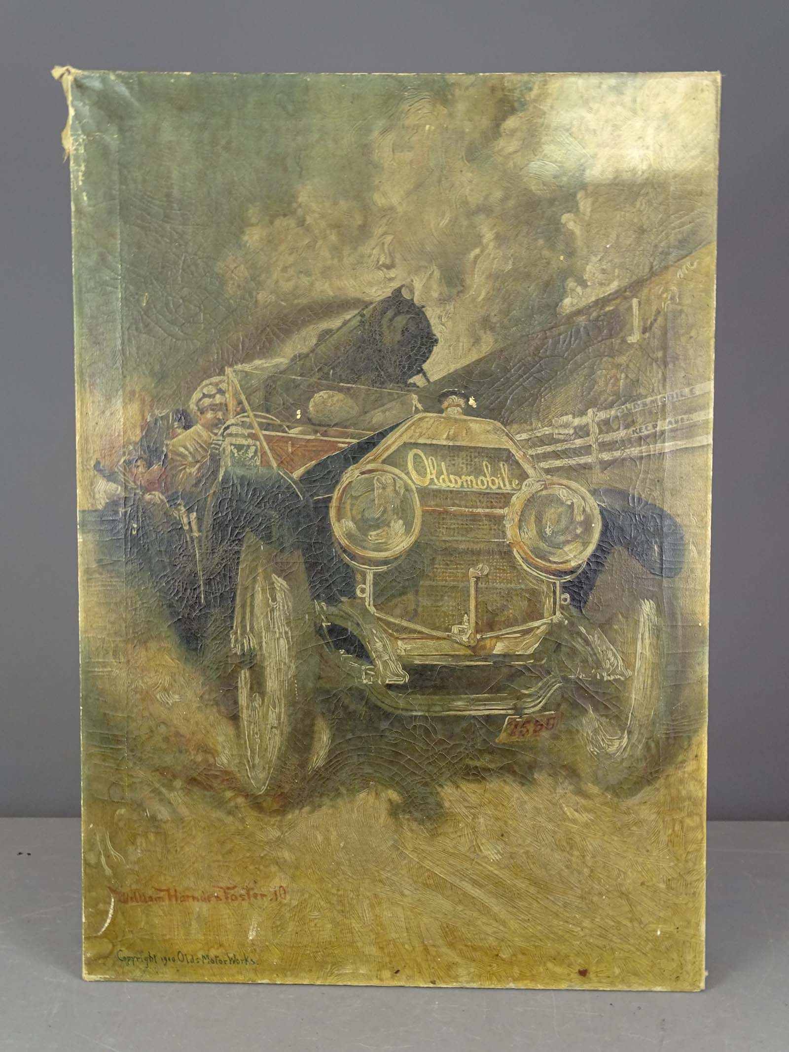Oldsmobile Canvas Advertising - 2