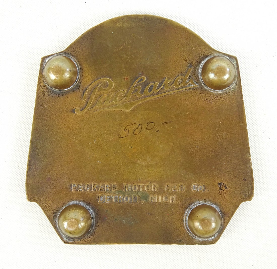 Packard Bronze Paperweight - 2