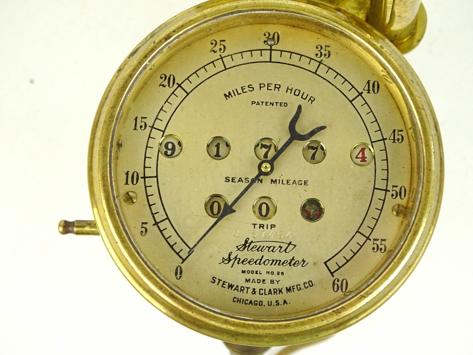 Stewart Speedometer/Clock - 3