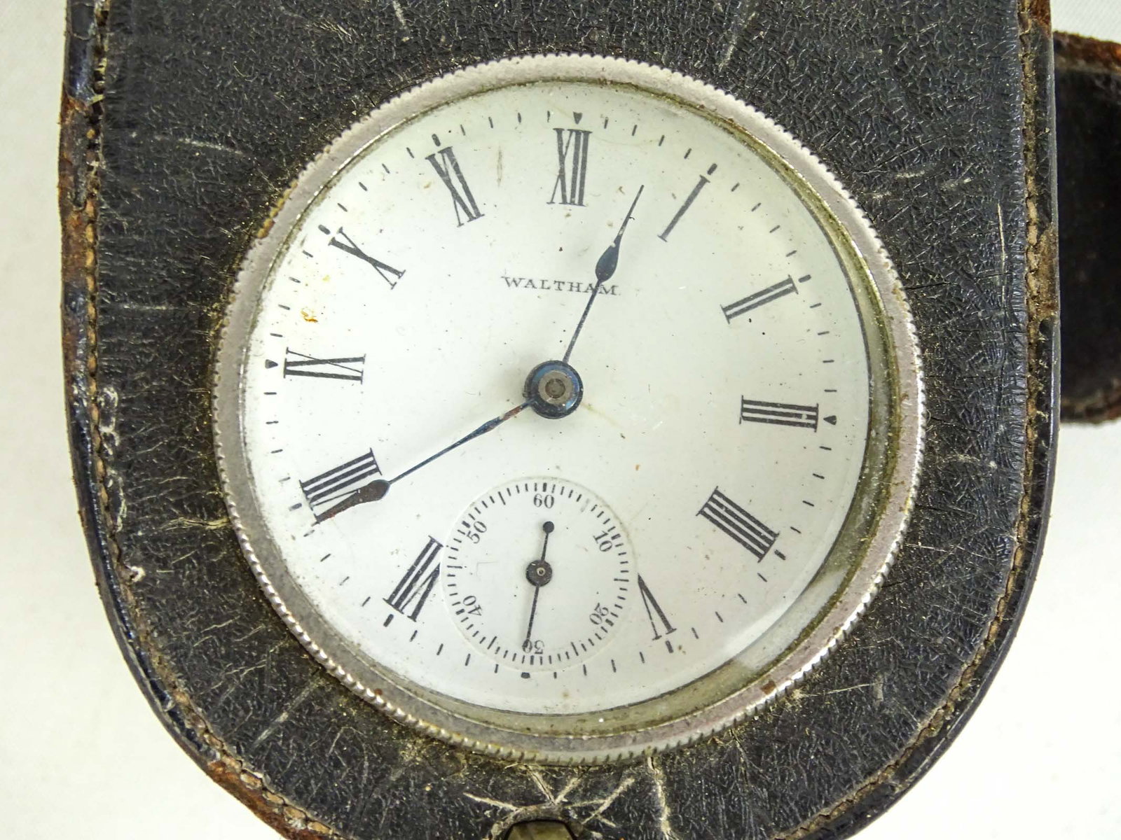 Leather Dashboard Clock - 2