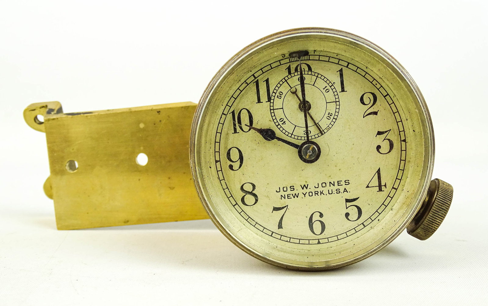Jones Speedometer: Jones speedometer with Chelsea clock (has bracket).