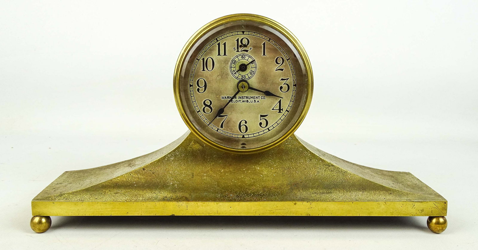 Warner Speedometer Desk Clock: Warner speedometer desk clock (Chelsea). Good condition.