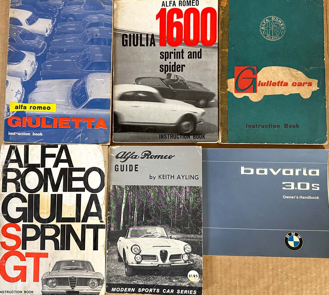 Car Manuals Lot - 2