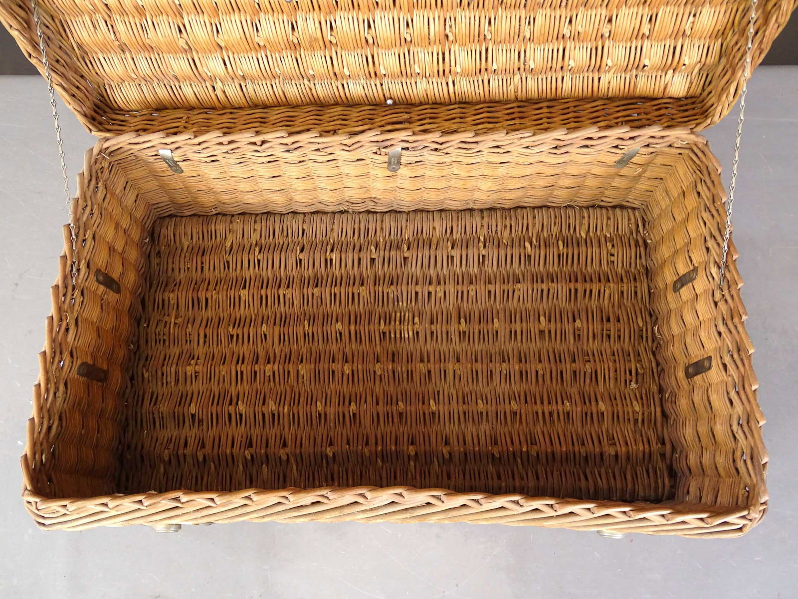 Wicker Automobile Trunk - 2