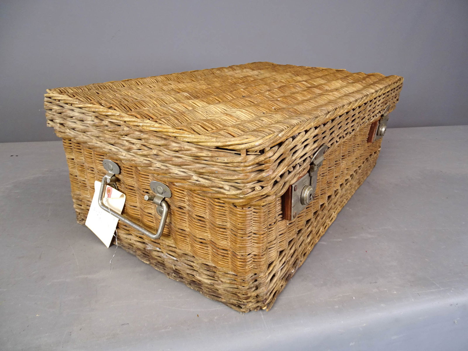 Wicker Automobile Trunk - 4