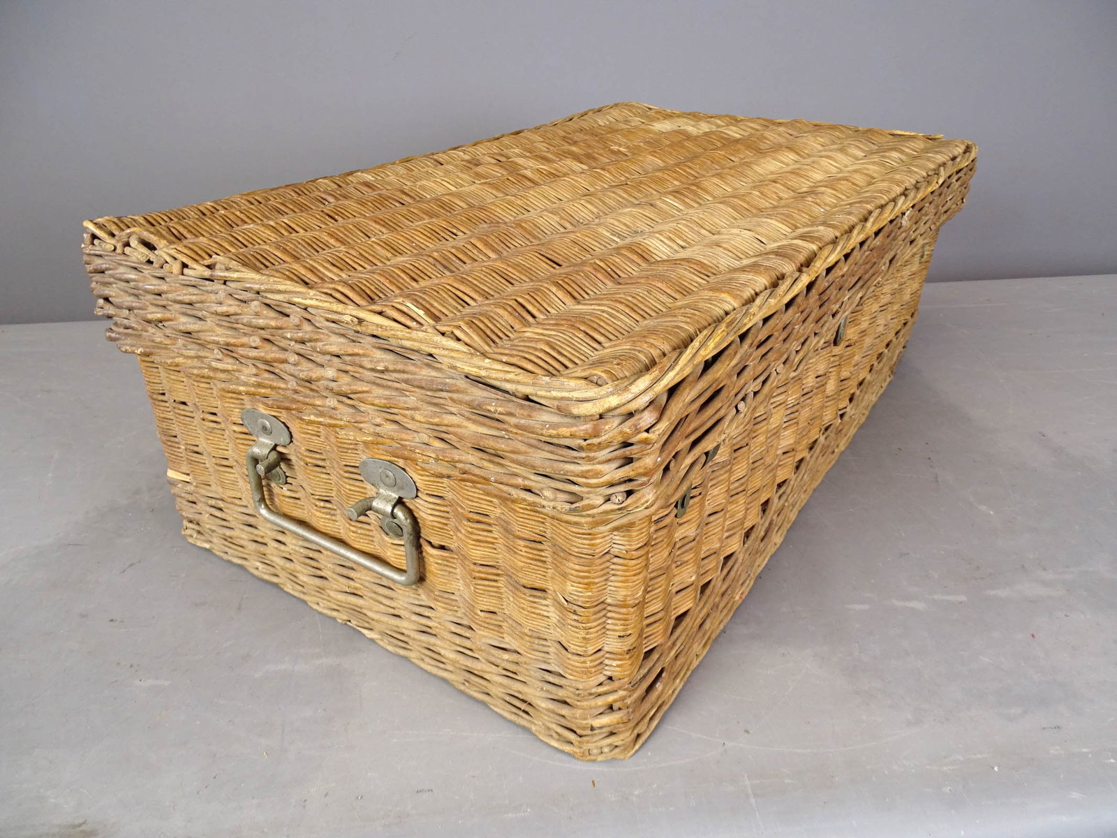 Wicker Automobile Trunk - 5