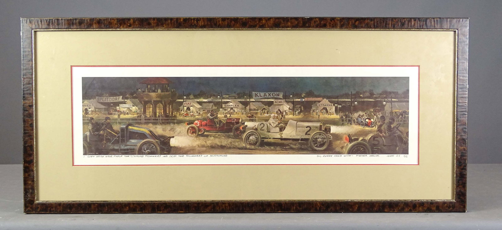 Peter Helck Signed Print - 2