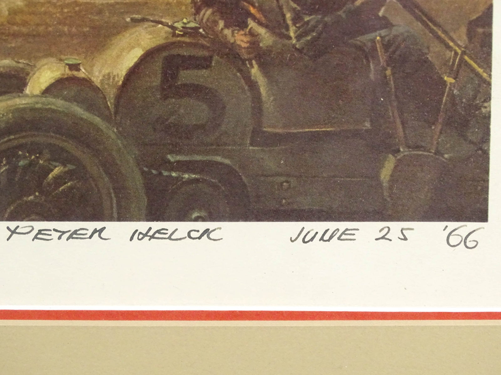Peter Helck Signed Print - 6