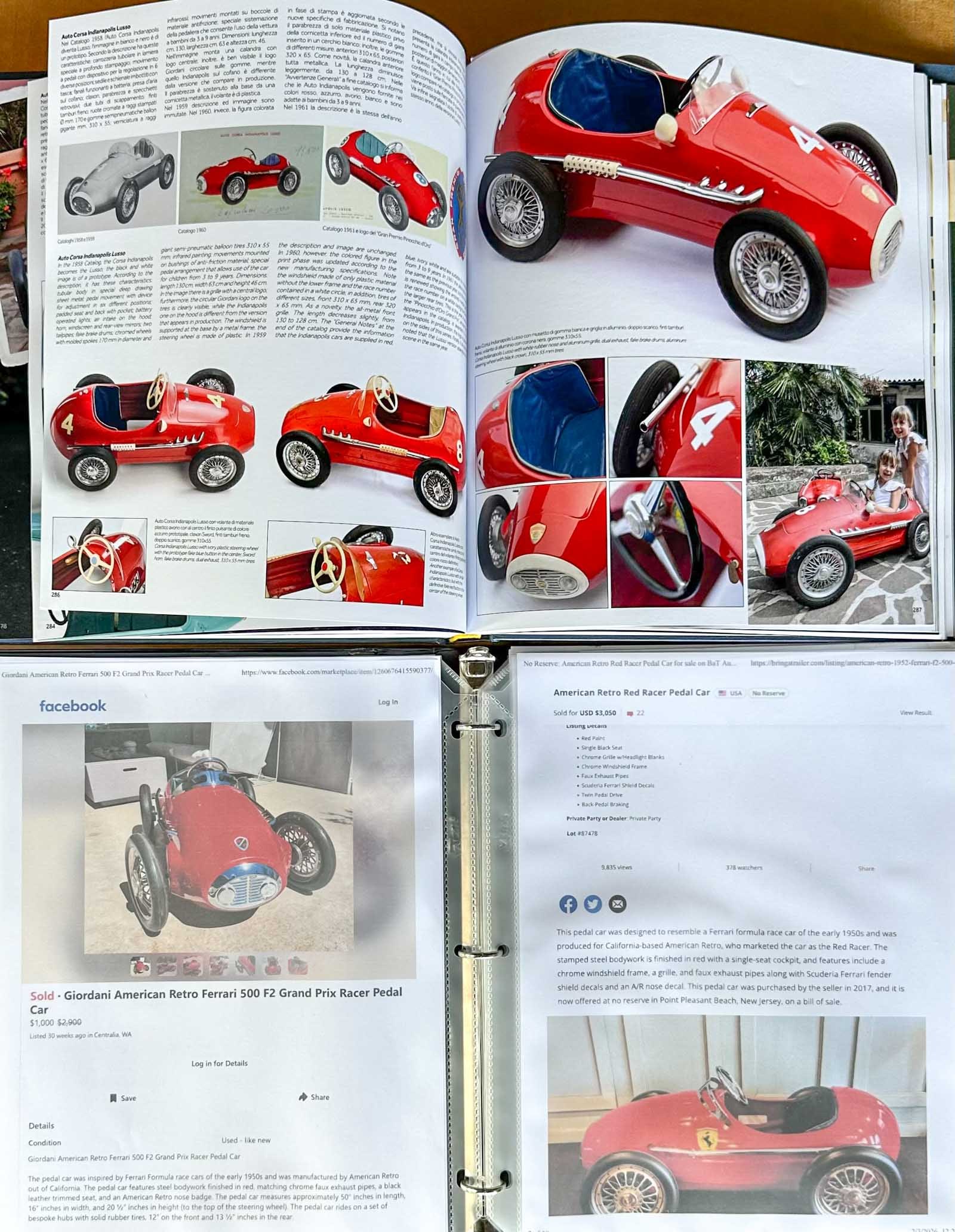 Ferrari Pedal Car - 4