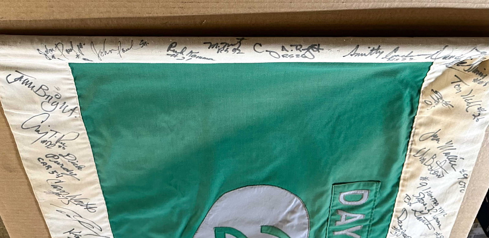 Daytona Autographed Flag - 2