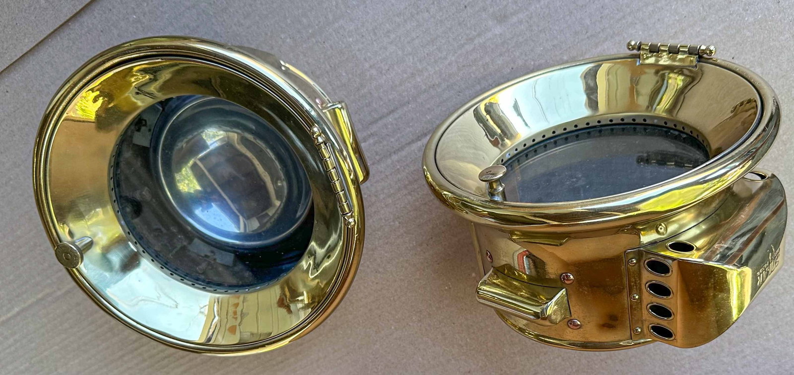 Solar Brass Head Lights - 2