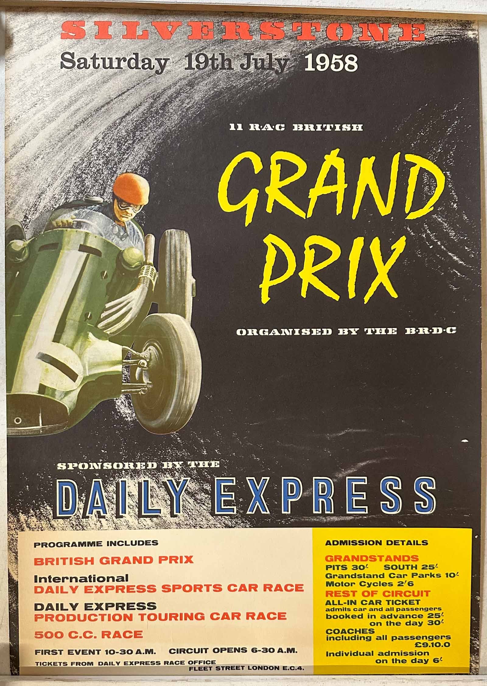 British Grand Prix Poster (1 of 2)