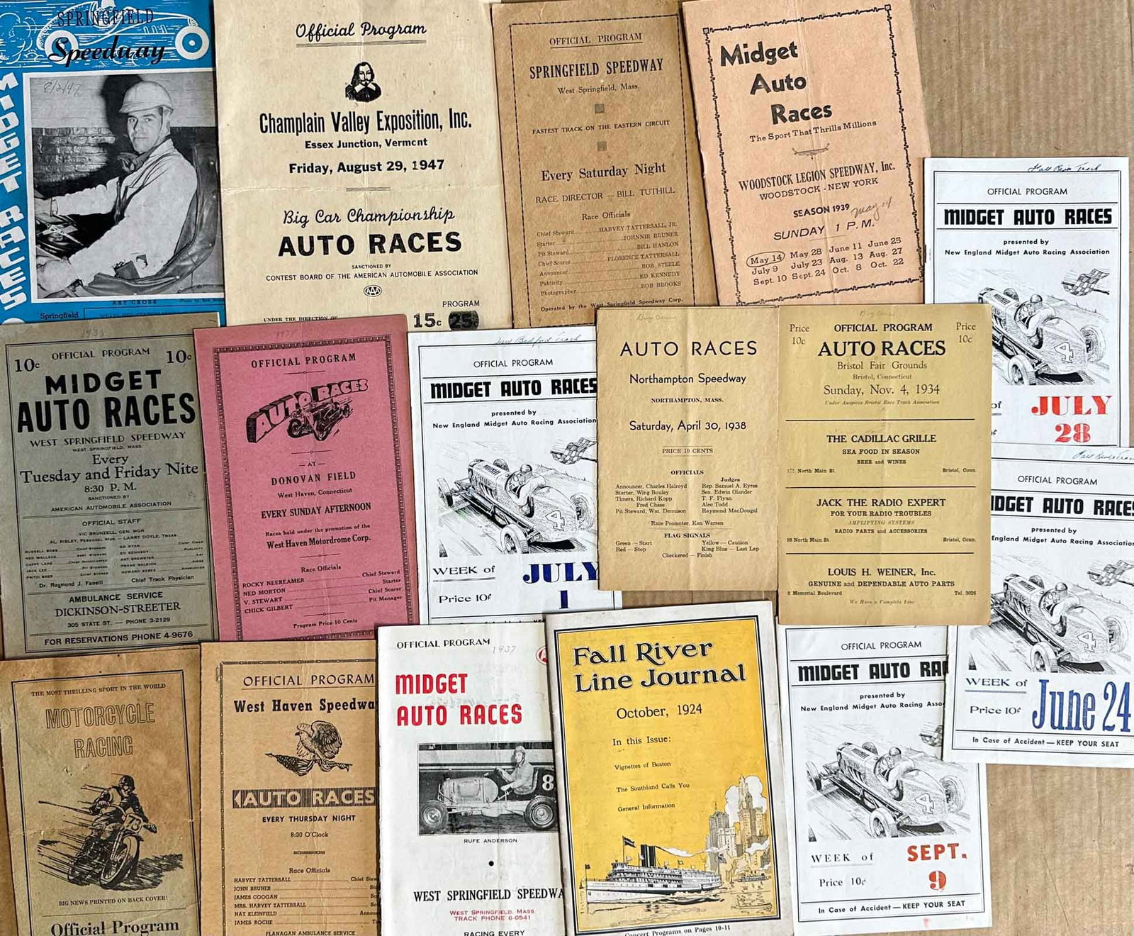 Racing Ephemera Lot - 2