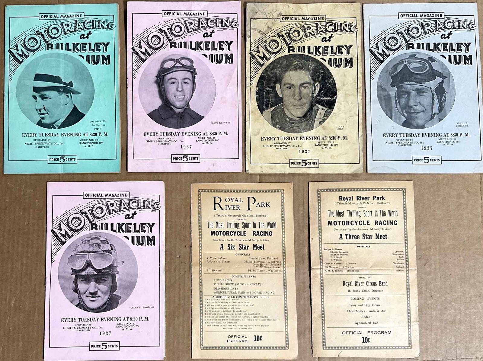 Motorcycle Racing Lot (1 of 3)