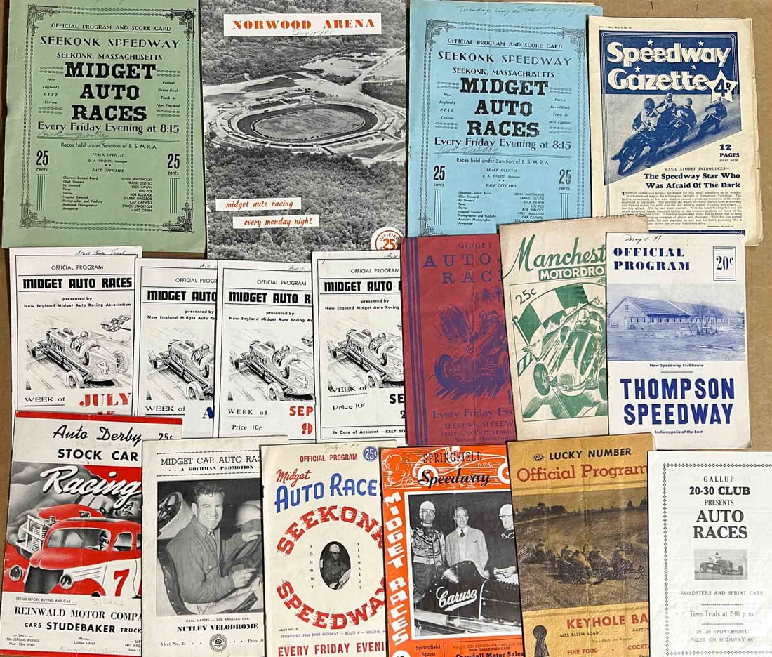 Racing Programs - 2