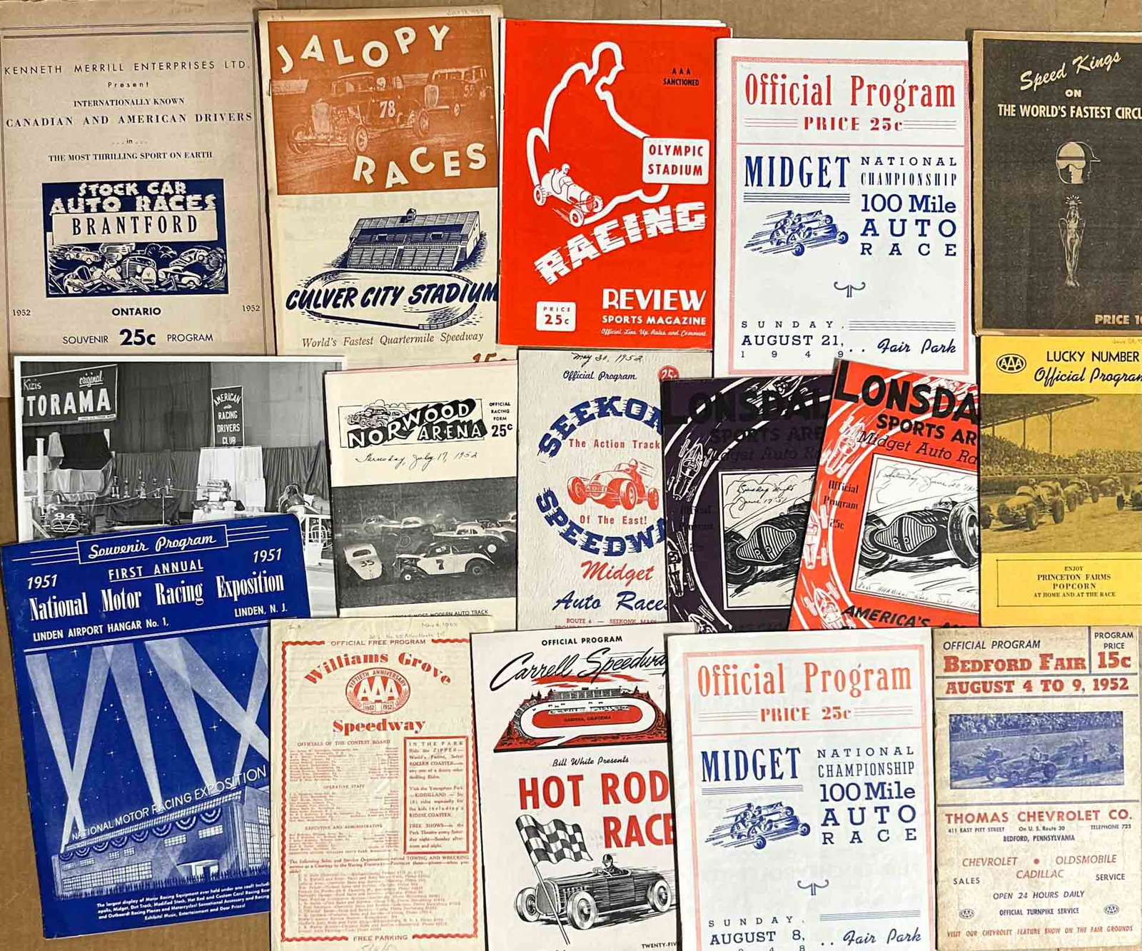 Racing Programs - 3