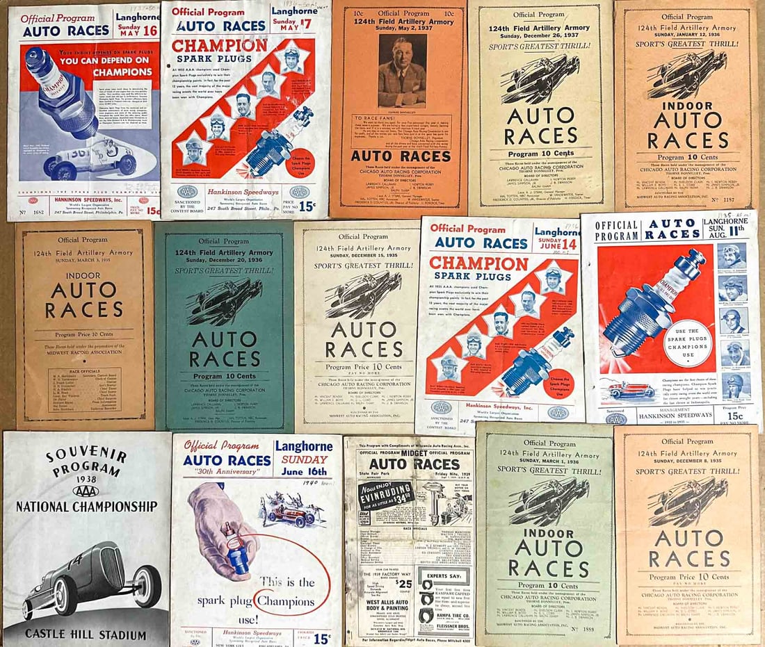 Racing Programs - 2