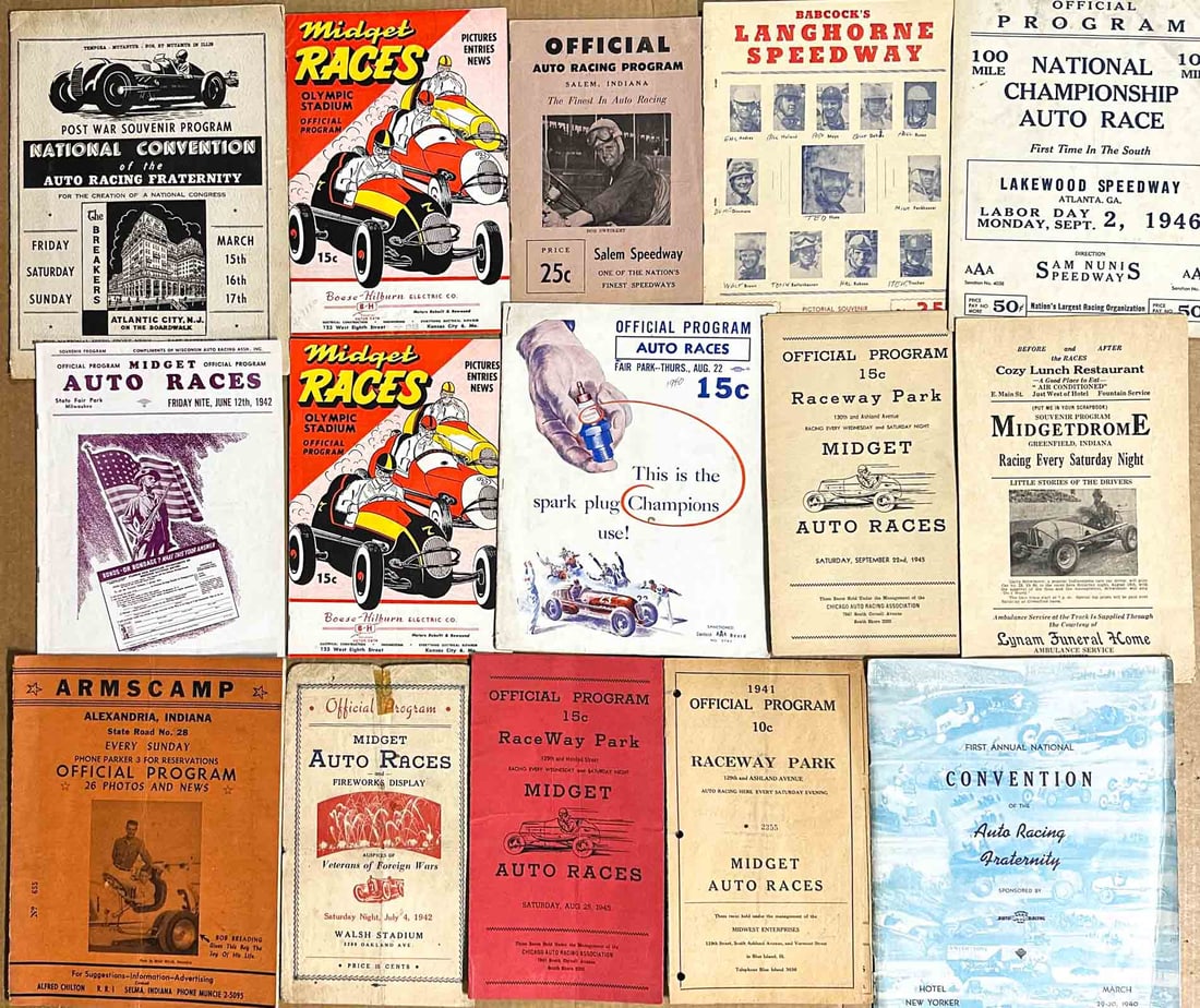Racing Programs - 3