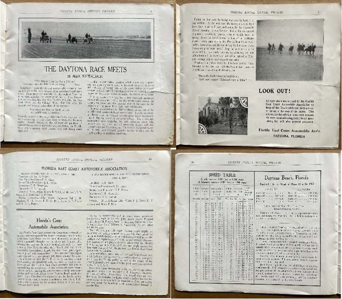 Daytona Racing Program - 4