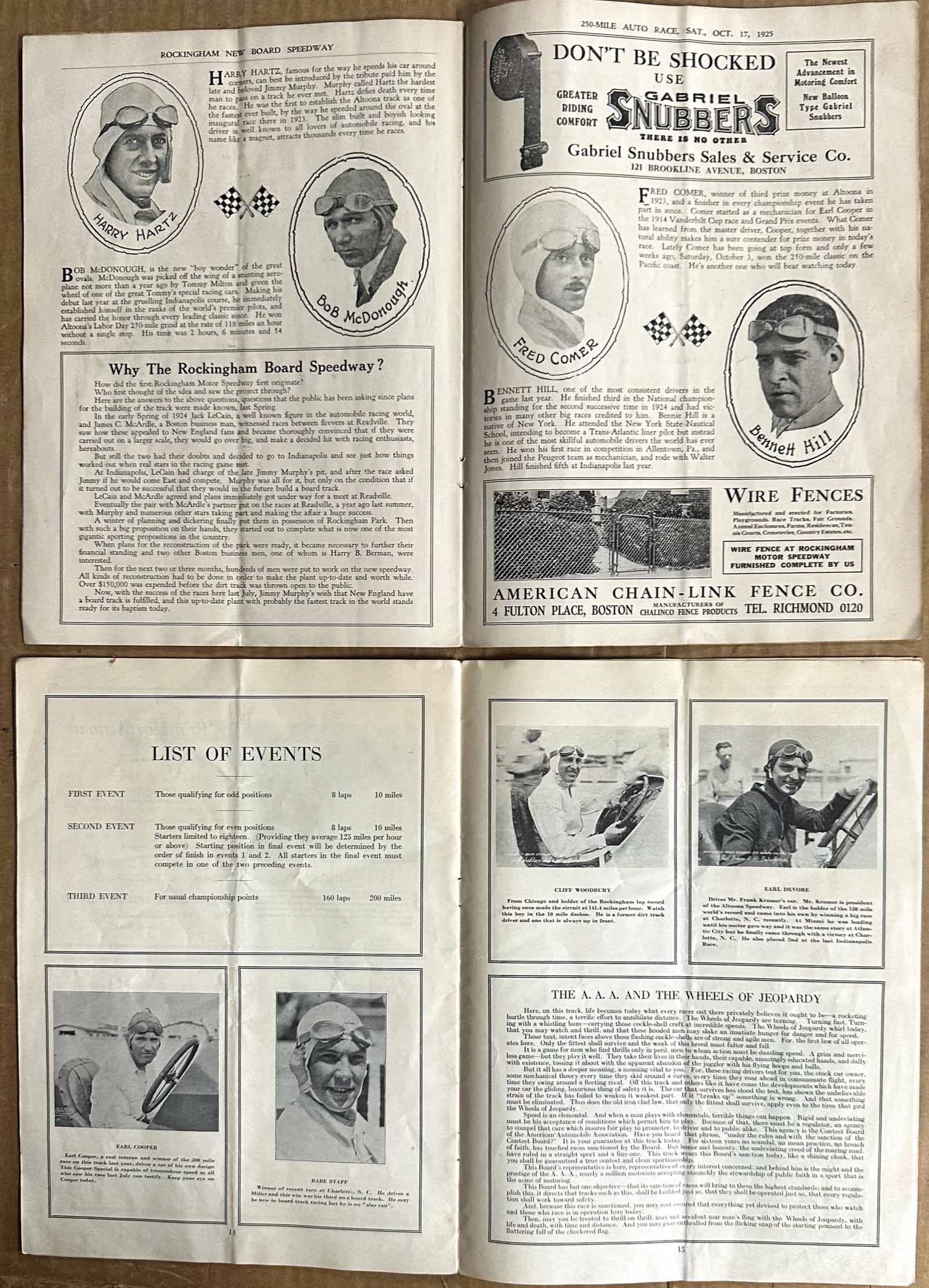 Racing Programs - 4
