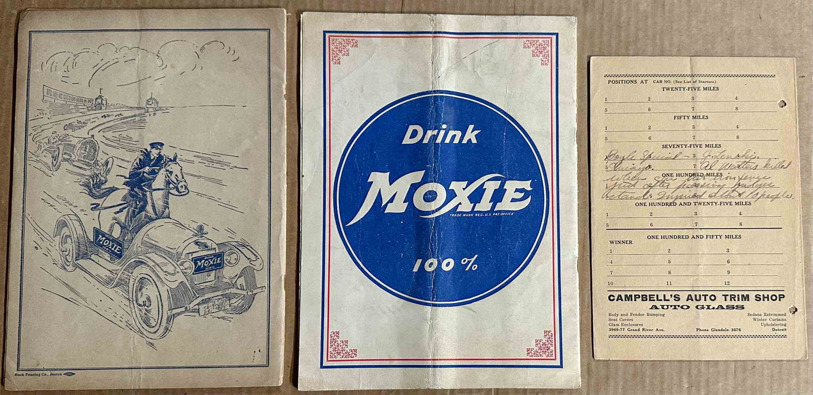 Racing Programs - 2