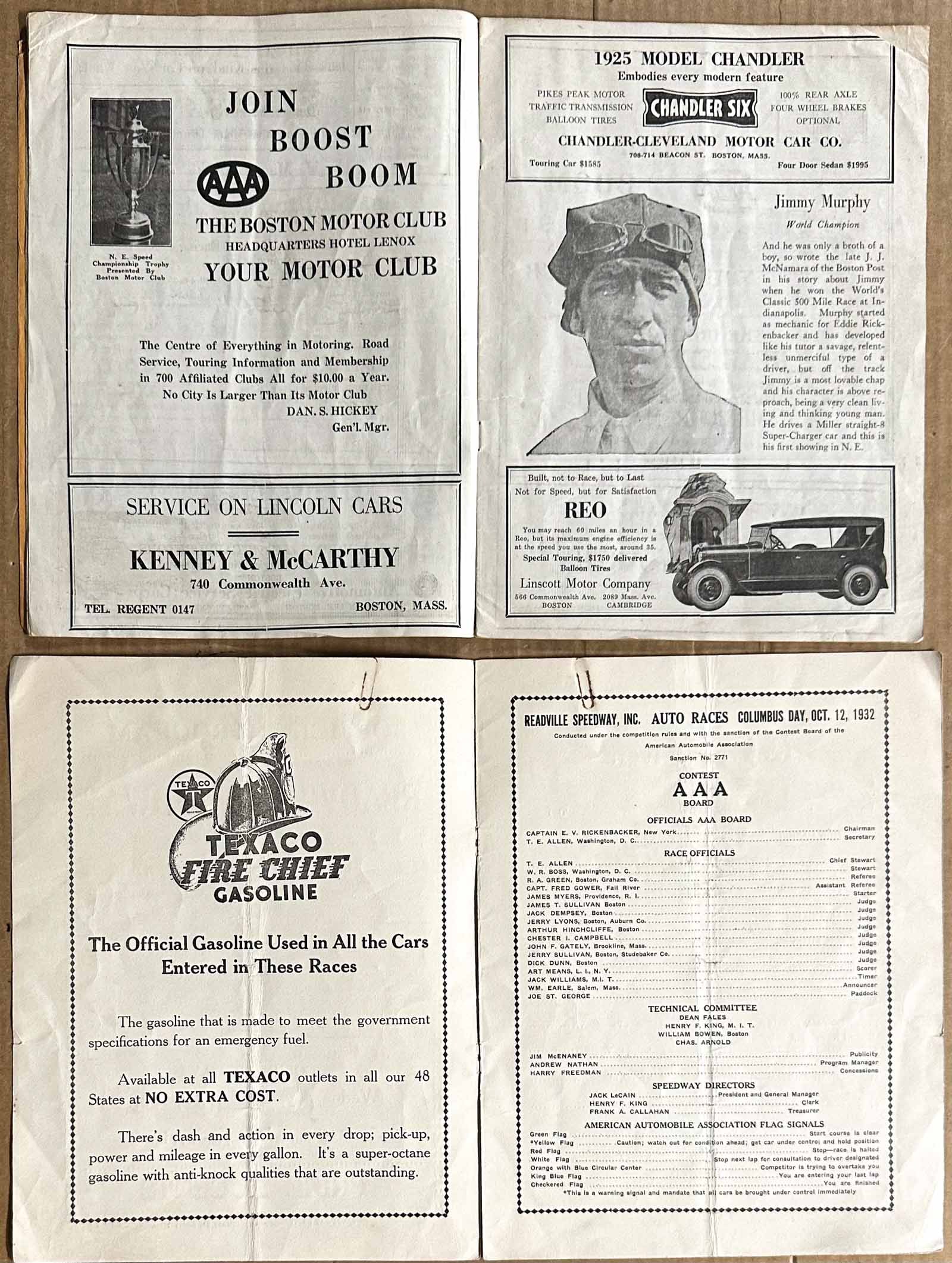Racing Programs - 4