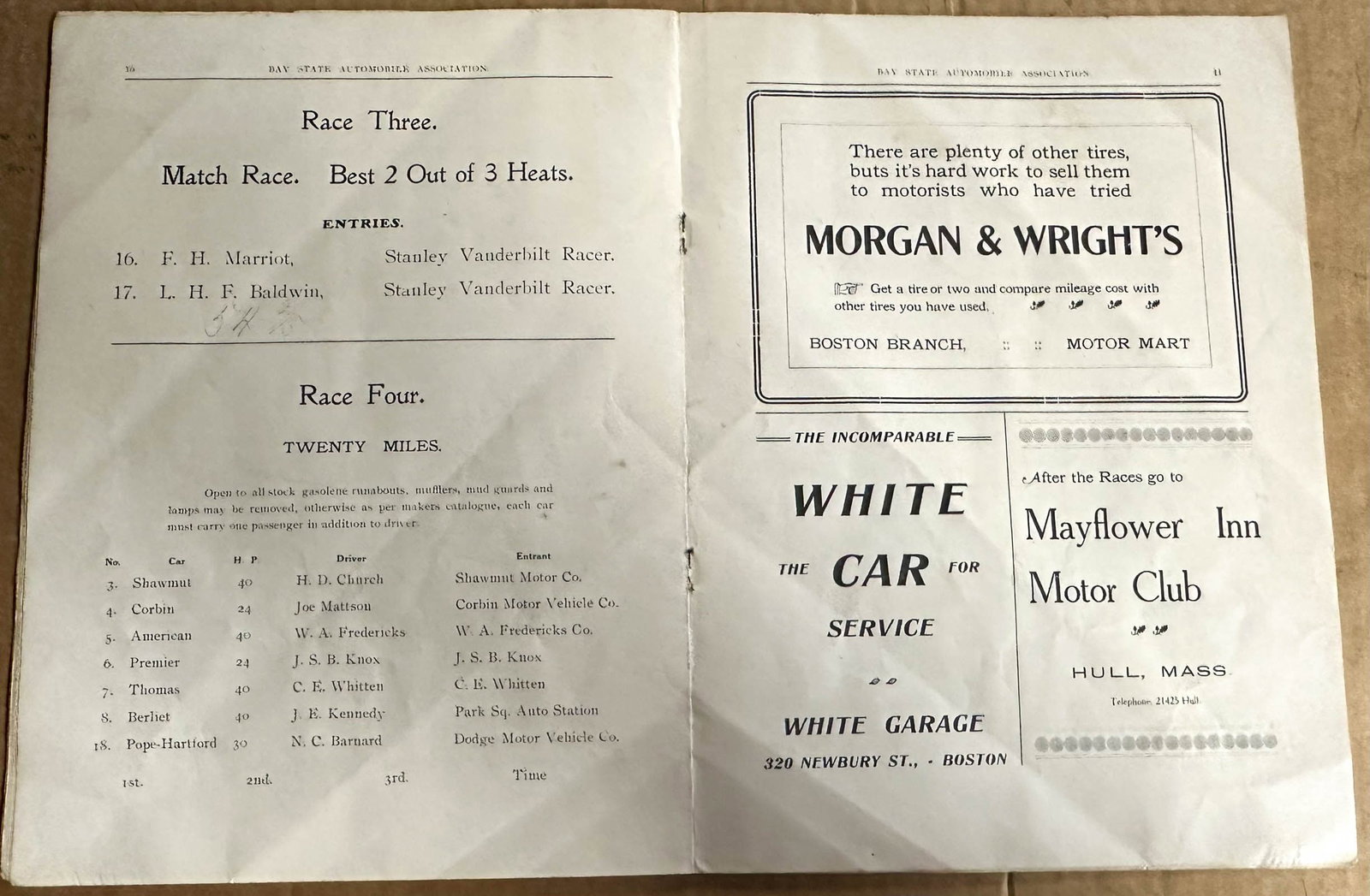 Race Program - 3